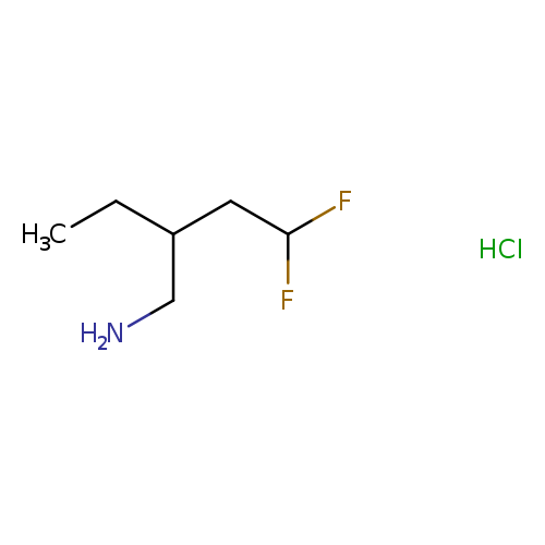 3-(aminomethyl)-1,1-difluoropentane hydrochloride