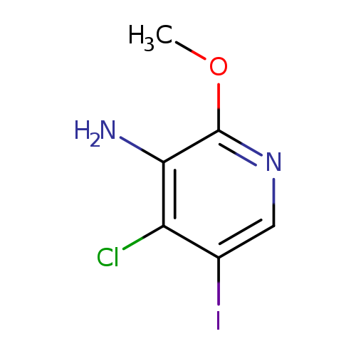 4-chloro-5-iodo-2-methoxypyridin-3-amine