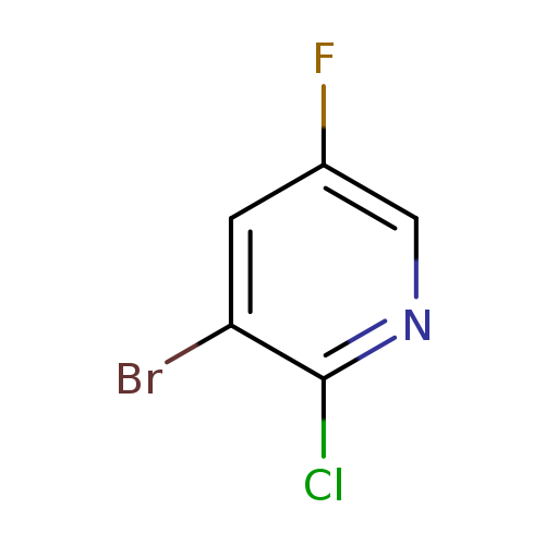 3-Bromo-2-chloro-5-fluoropyridine