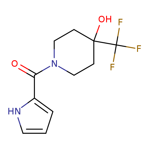 1-(1H-pyrrole-2-carbonyl)-4-(trifluoromethyl)piperidin-4-ol