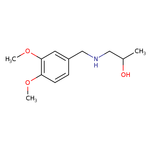 1-[(3,4-dimethoxybenzyl)amino]propan-2-ol