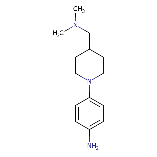 4-(4-((Dimethylamino)methyl)piperidin-1-yl)aniline