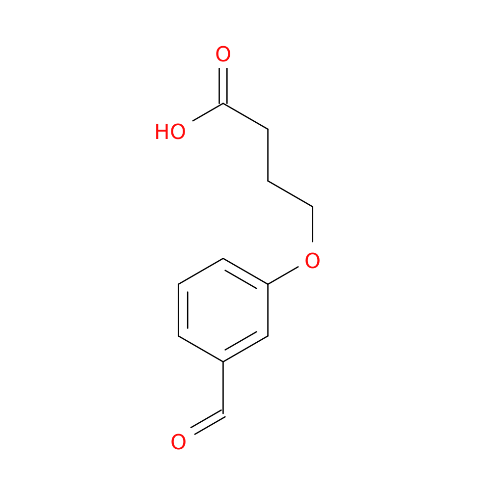 4-(3-formylphenoxy)butanoic acid