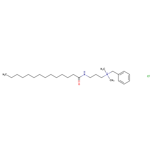 Benzyldimethyl[3-(myristoylamino)propyl]ammonium chloride