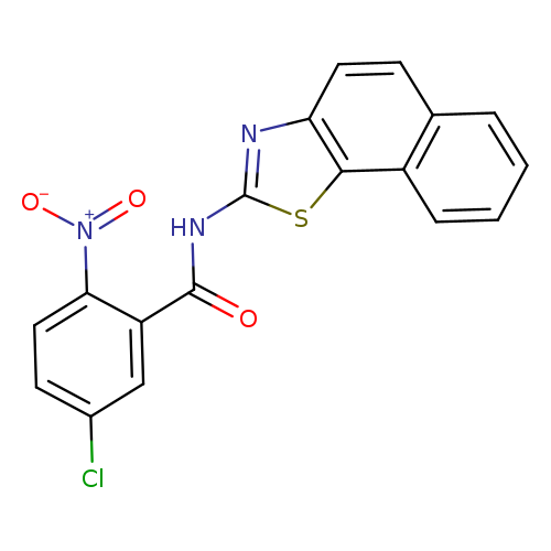5-chloro-N-{naphtho[2,1-d][1,3]thiazol-2-yl}-2-nitrobenzamide