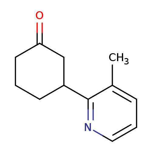 3-(3-methylpyridin-2-yl)cyclohexan-1-one