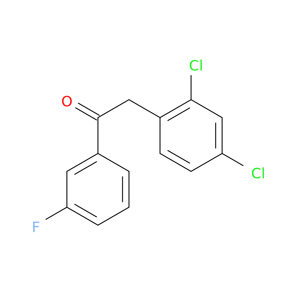 2-(2,4-Dichlorophenyl)-1-(3-fluorophenyl)ethanone