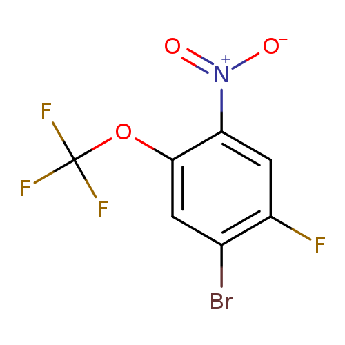1-bromo-2-fluoro-4-nitro-5-(trifluoromethoxy)benzene