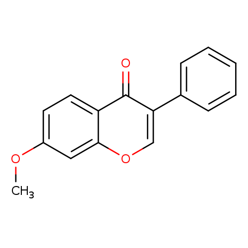 4H-1-Benzopyran-4-one, 7-methoxy-3-phenyl-
