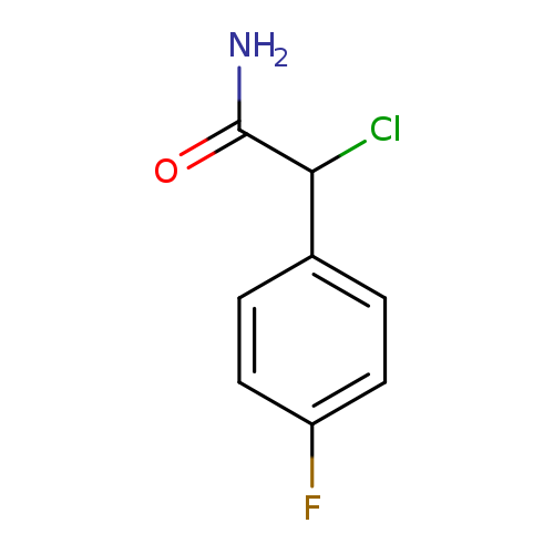 2-chloro-2-(4-fluorophenyl)acetamide