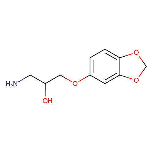 1-Amino-3-(2h-1,3-benzodioxol-5-yloxy)propan-2-ol