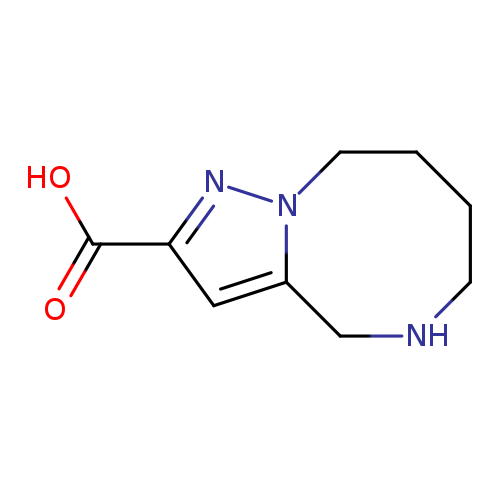 4H,5H,6H,7H,8H,9H-pyrazolo[1,5-a][1,4]diazocine-2-carboxylicacid
