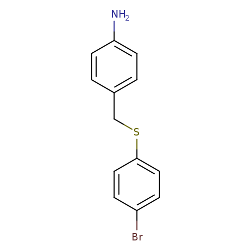 4-(((4-Bromophenyl)thio)methyl)aniline