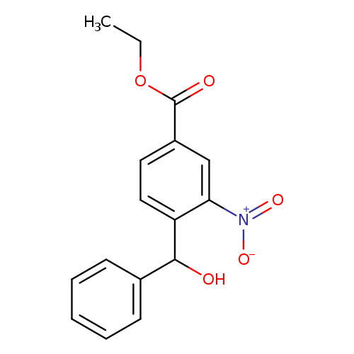 ethyl4-[hydroxy(phenyl)methyl]-3-nitrobenzoate