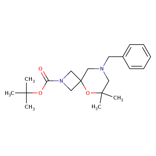 tert-butyl 8-benzyl-6,6-dimethyl-5-oxa-2,8-diazaspiro[3.5]nonane-2-carboxylate