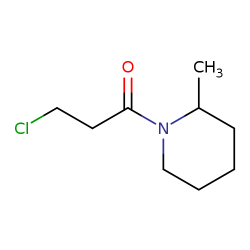 3-chloro-1-(2-methylpiperidin-1-yl)propan-1-one