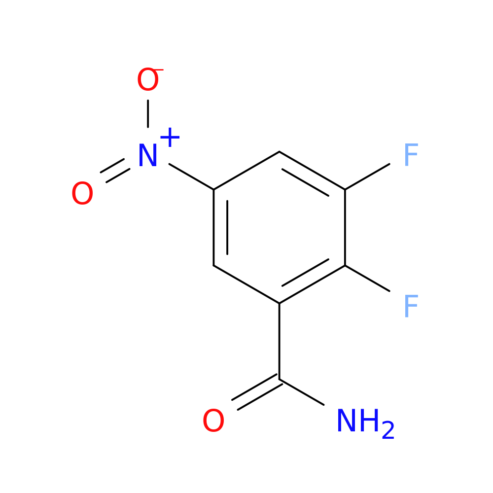 2,3-Difluoro-5-nitrobenzamide
