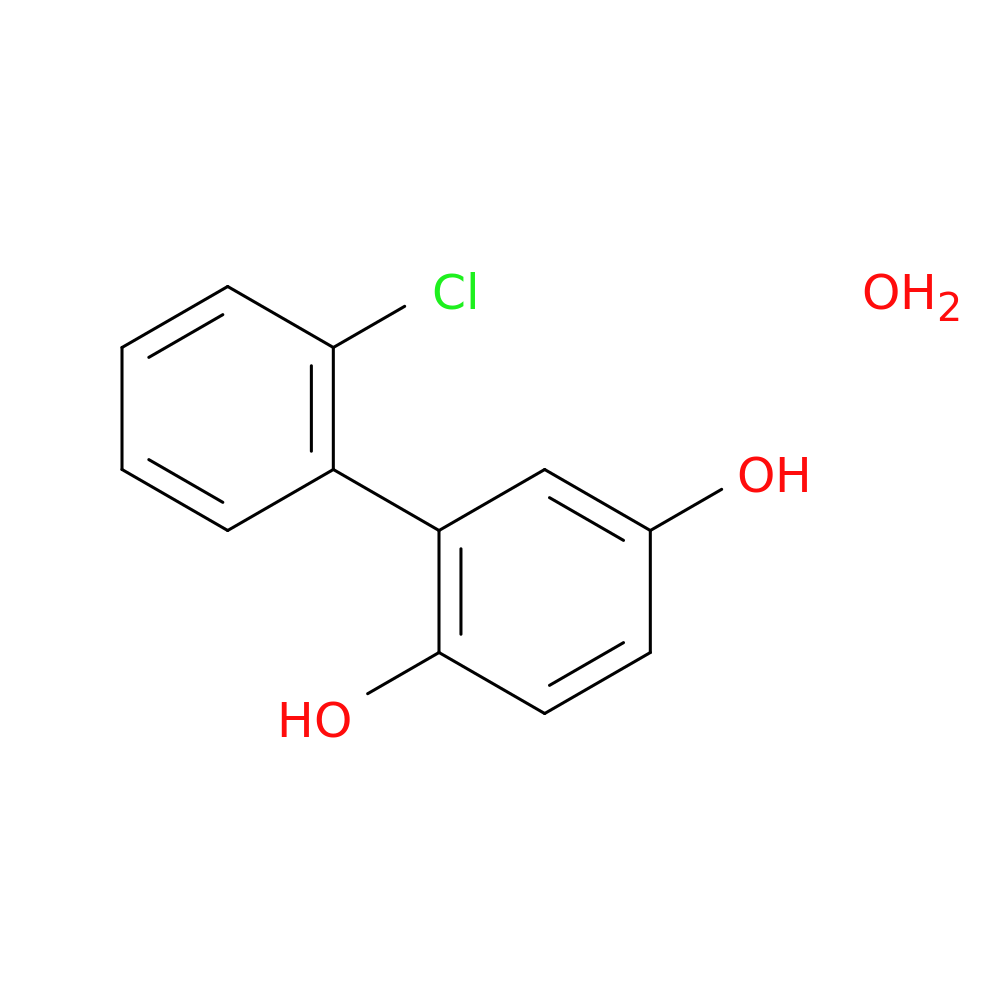 2'-chloro-[1,1'-biphenyl]-2,5-diol hydrate