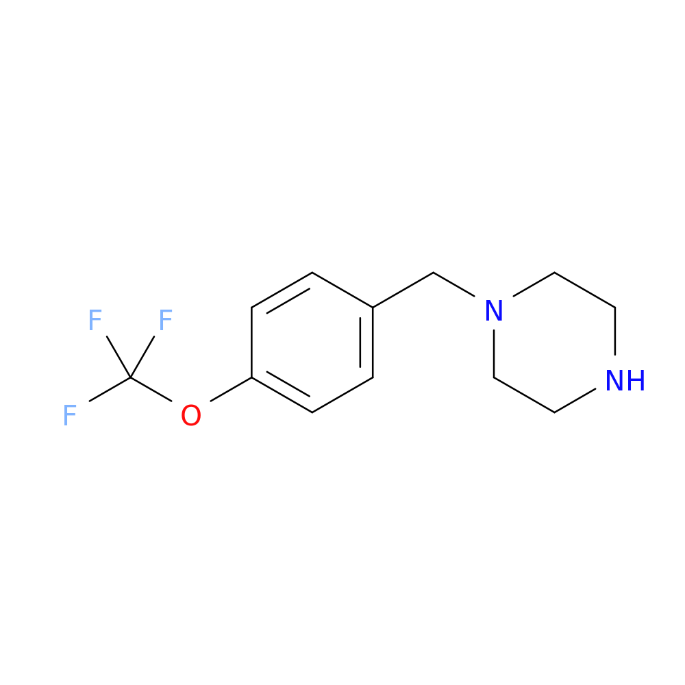 1-[4-(Trifluoromethoxy)benzyl]piperazine