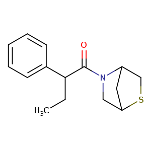 2-phenyl-1-{2-thia-5-azabicyclo[2.2.1]heptan-5-yl}butan-1-one