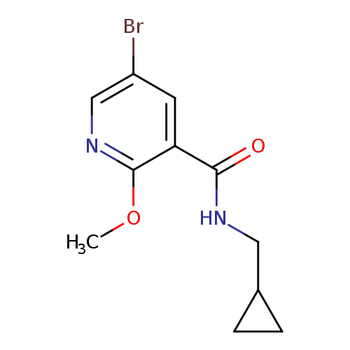 5-Bromo-N-(cyclopropylmethyl)-2-methoxynicotinamide