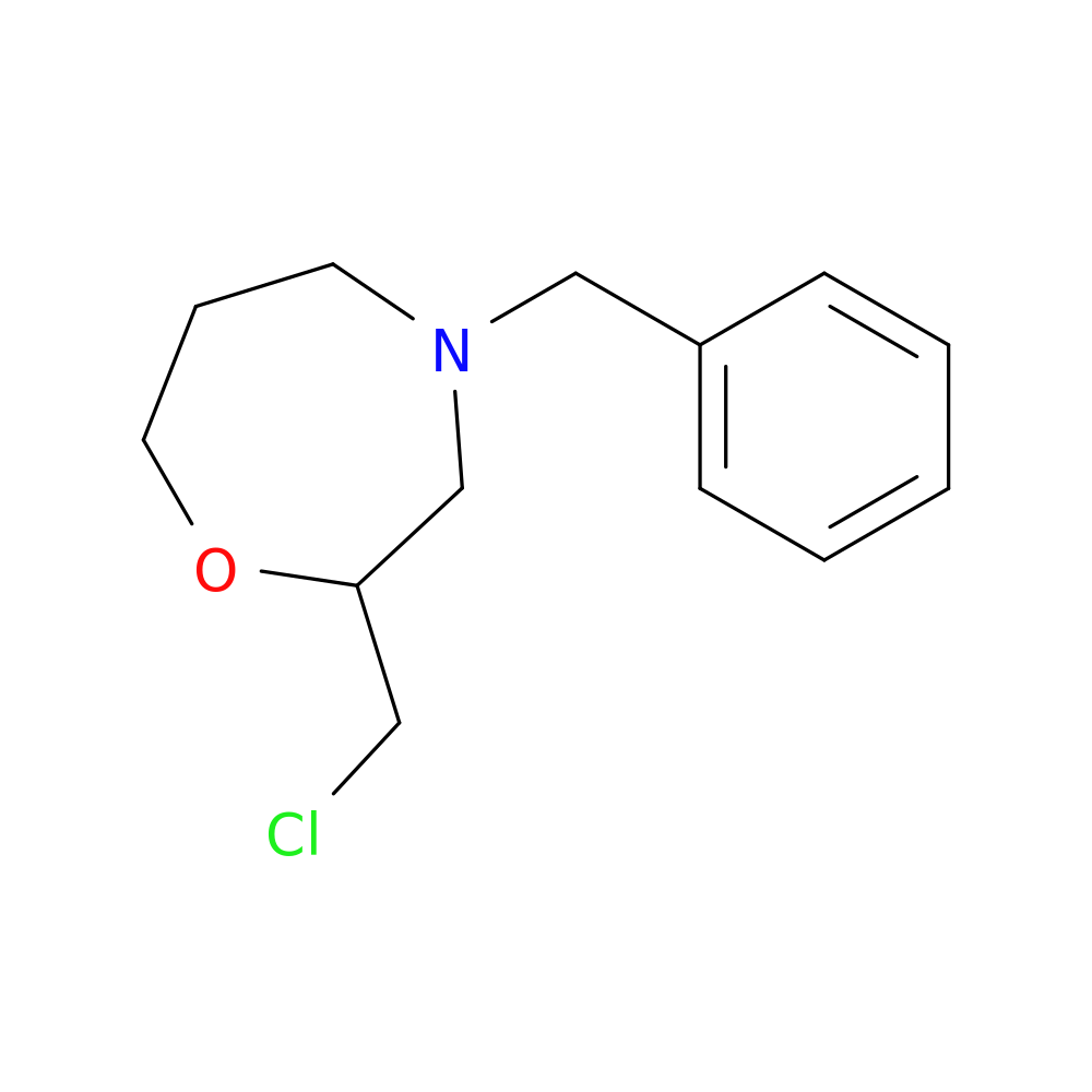 4-Benzyl-2-(chloromethyl)homomorpholine