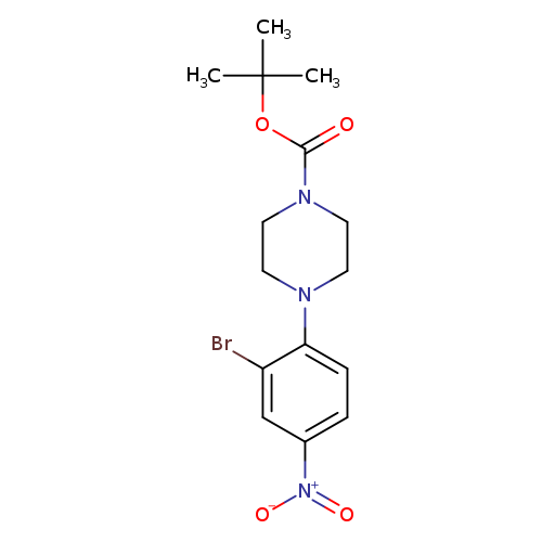 1-(4-BOC-piperazino)-2-bromo-4-nitrobenzene