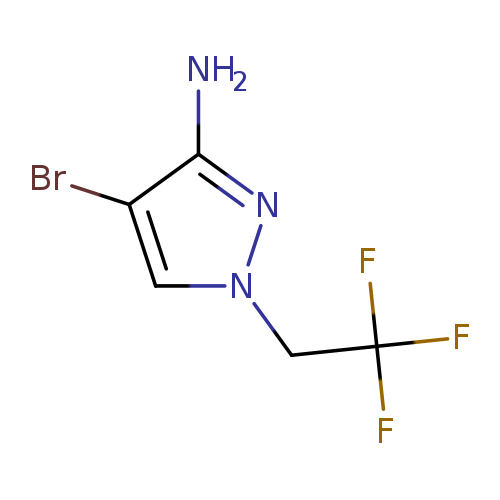 4-Bromo-1-(2,2,2-trifluoroethyl)-1h-pyrazol-3-amine