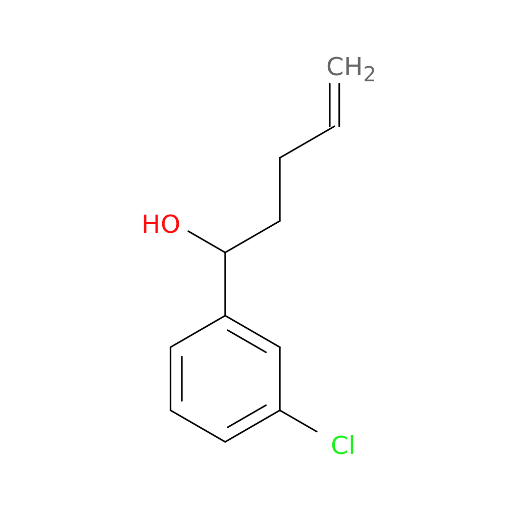 1-(3-chlorophenyl)pent-4-en-1-ol