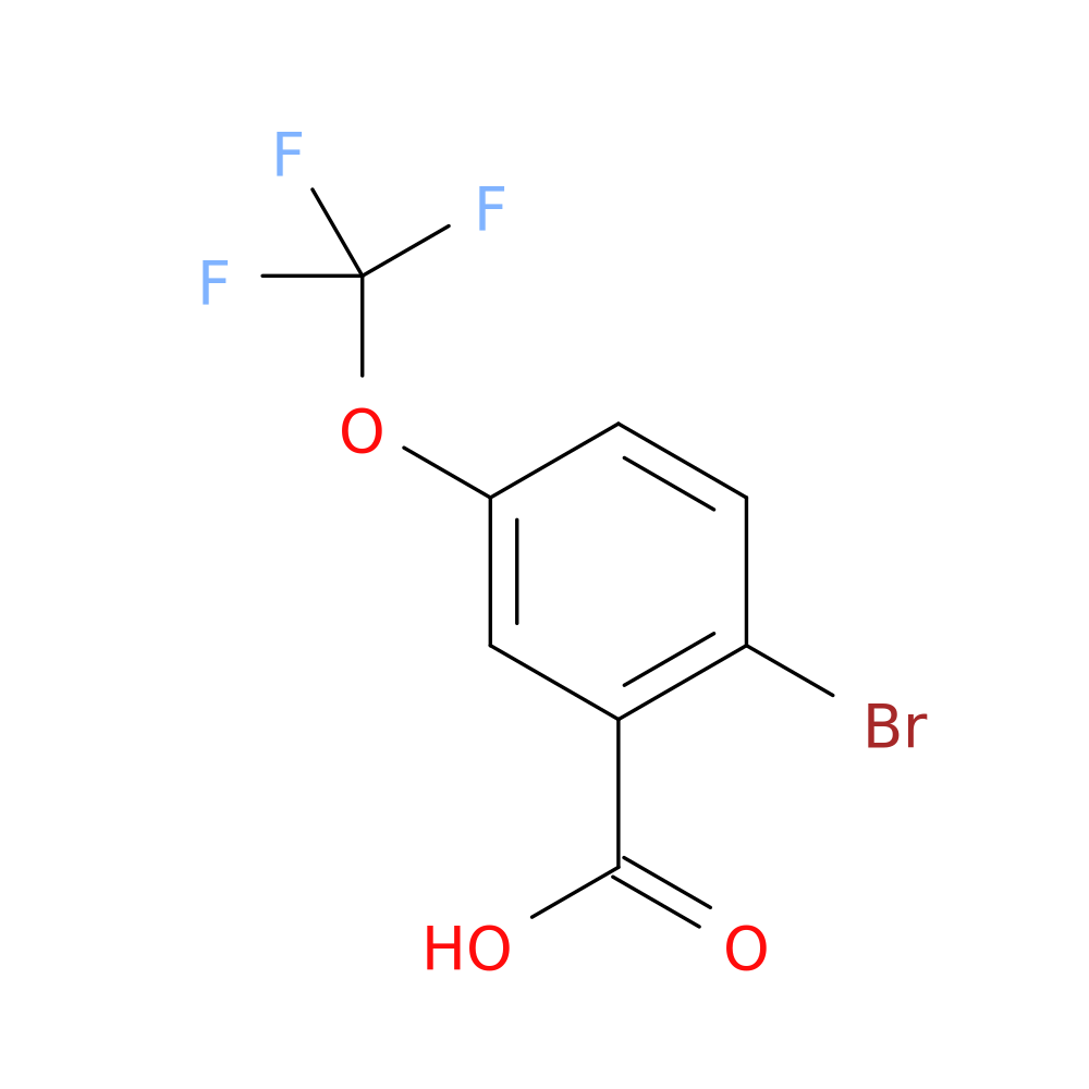 2-Bromo-5-(trifluoromethoxy)benzoic acid