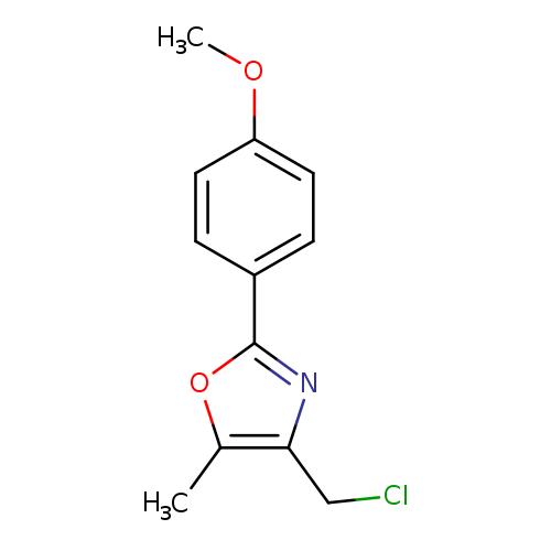 4-(Chloromethyl)-2-(4-methoxyphenyl)-5-methyl-1,3-oxazole
