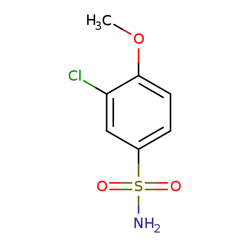 3-Chloro-4-methoxybenzene sulfonamide