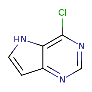 4-Chloro-5H-pyrrolo[3,2-d]pyrimidine