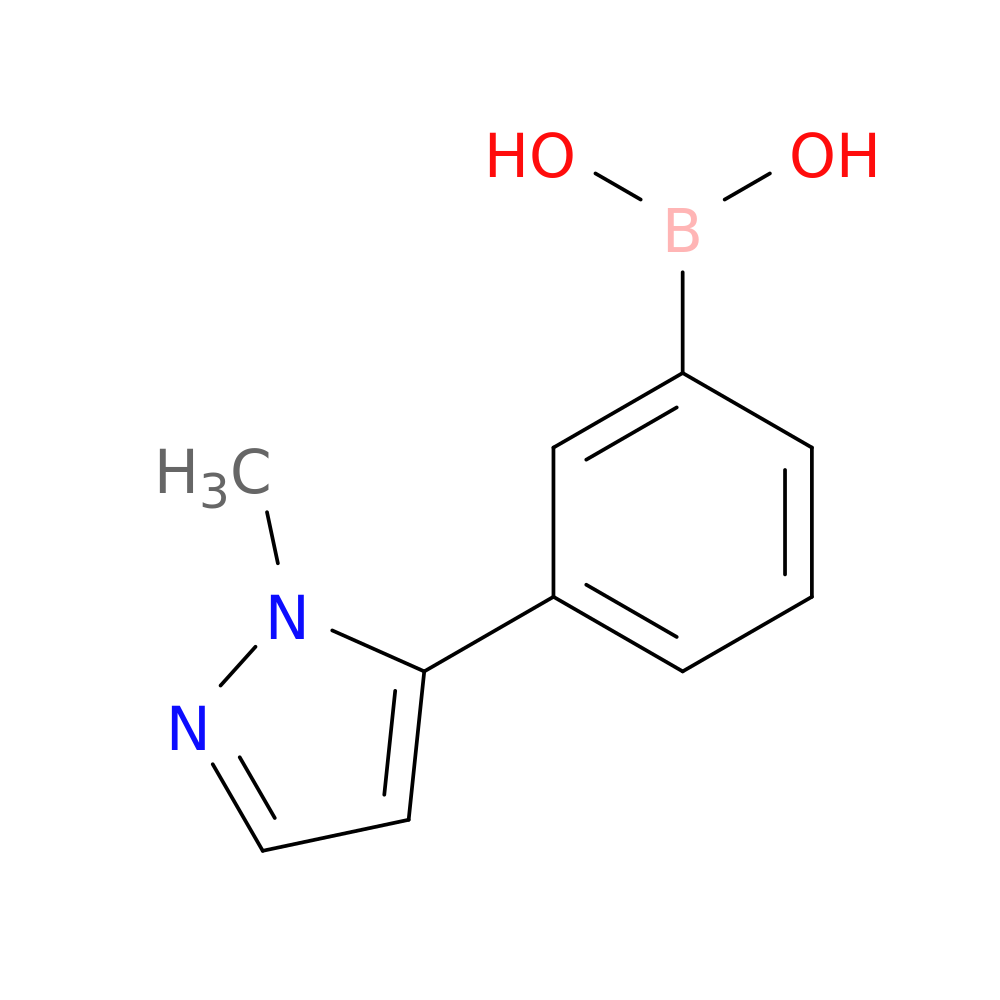 [3-(1-methyl-1H-pyrazol-5-yl)phenyl]boronic acid