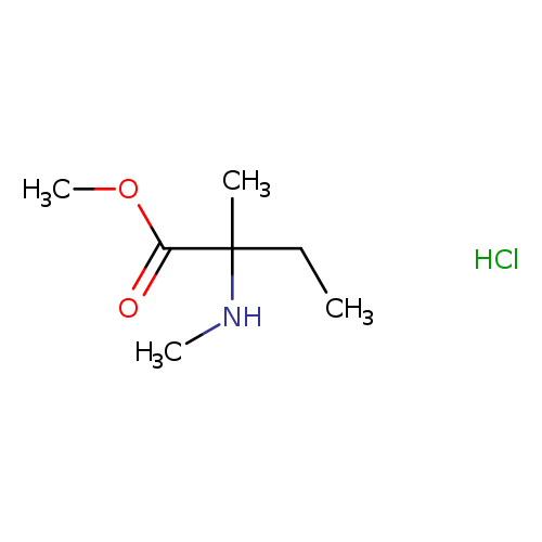 methyl2-methyl-2-(methylamino)butanoatehydrochloride