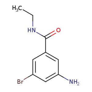 3-Amino-5-bromo-N-ethylbenzamide