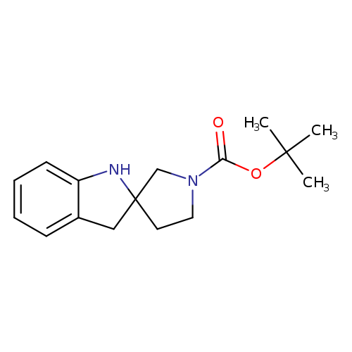 tert-Butyl spiro[indoline-2,3'-pyrrolidine]-1'-carboxylate