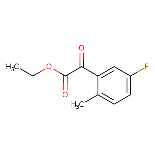 ETHYL 5-FLUORO-2-METHYLBENZOYLFORMATE