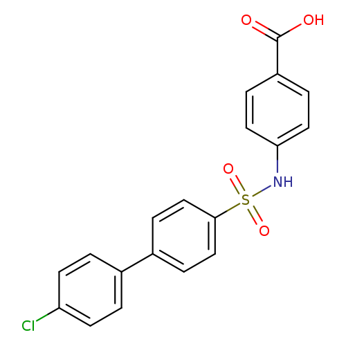 4-((4'-Chloro-[1,1'-biphenyl])-4-sulfonamido)benzoic acid
