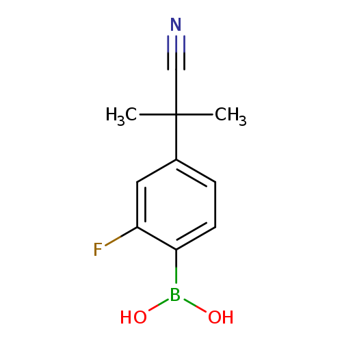 4-(1-Cyano-1-methylethyl)-2-fluorophenylboronic acid
