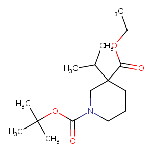1,3-Piperidinedicarboxylic acid, 3-(1-methylethyl)-, 1-(1,1-dimethylethyl) 3-ethyl ester