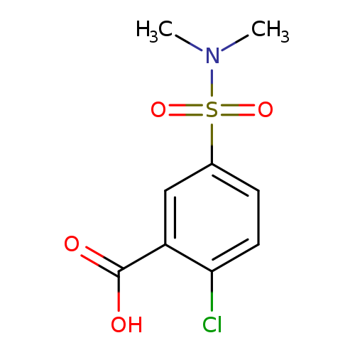 2-Chloro-5-dimethylsulfamoyl-benzoic acid