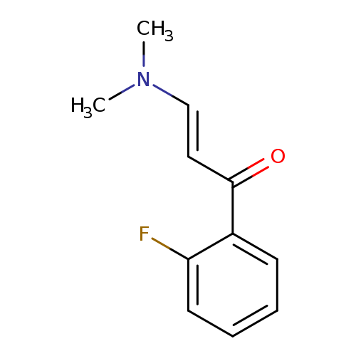(2E)-3-(dimethylamino)-1-(2-fluorophenyl)prop-2-en-1-one