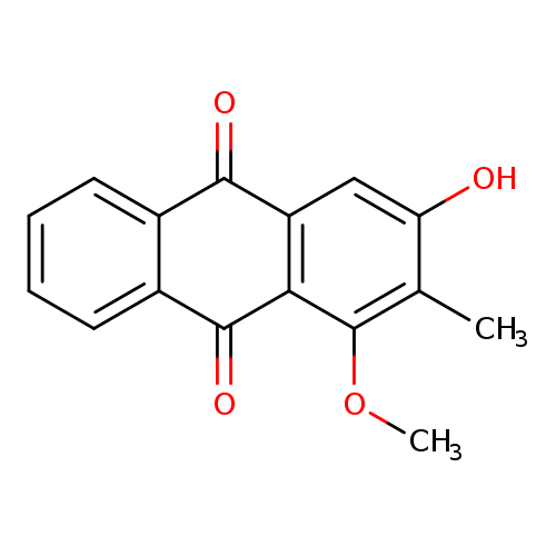3-Hydroxy-1-methoxy-2-methylanthracene-9,10-dione