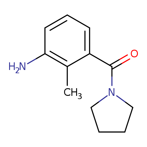 2-METHYL-3-(1-PYRROLIDINYLCARBONYL)ANILINE