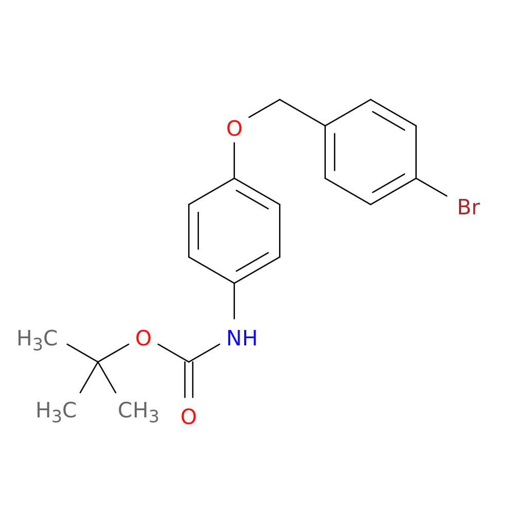 TERT-BUTYL (4-((4-BROMOBENZYL)OXY)PHENYL)CARBAMATE
