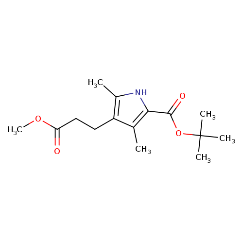 Tert-butyl 4-(2-methoxycarbonylethyl)-3,5-dimethyl-1H-pyrrole-2-carboxylate