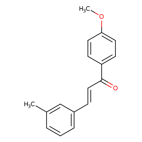 (2E)-1-(4-methoxyphenyl)-3-(3-methylphenyl)prop-2-en-1-one
