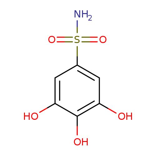 3,4,5-trihydroxybenzene-1-sulfonamide
