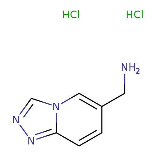 [1,2,4]triazolo[4,3-a]pyridin-6-ylmethanamine dihydrochloride